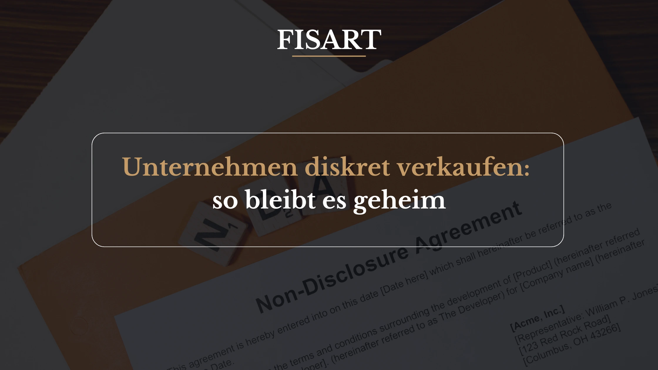 Unternehmen diskret verkaufen: so bleibt der Verkauf vertraulich