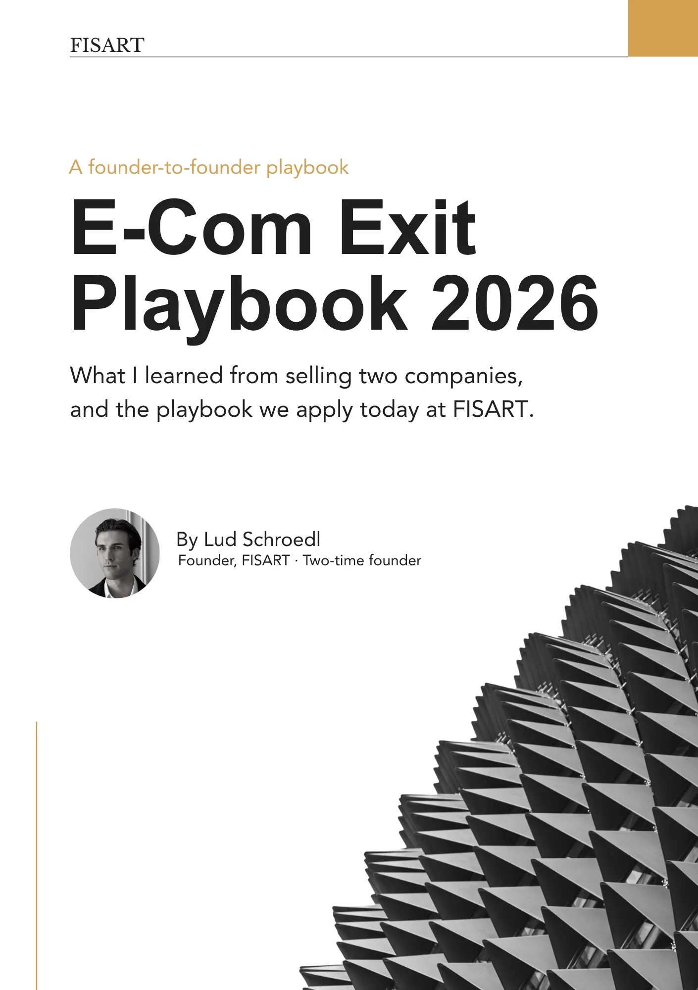 Cover des E-Commerce Exit Playbook 2026 von FISART