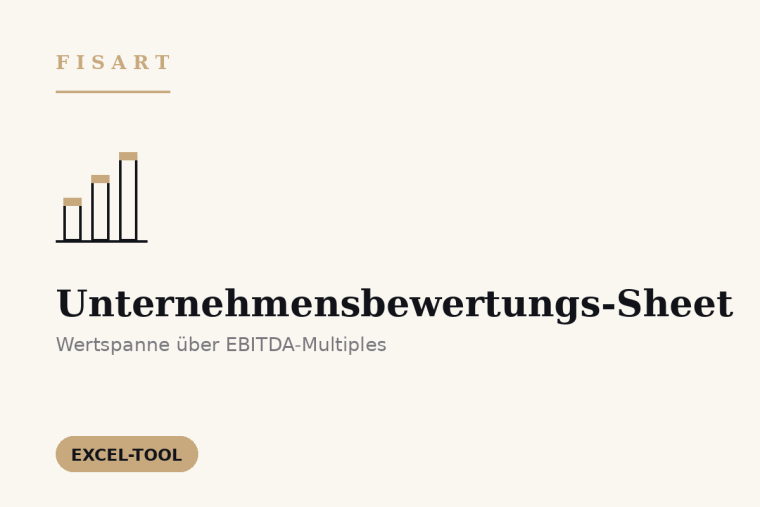 Unternehmensbewertungs-Sheet